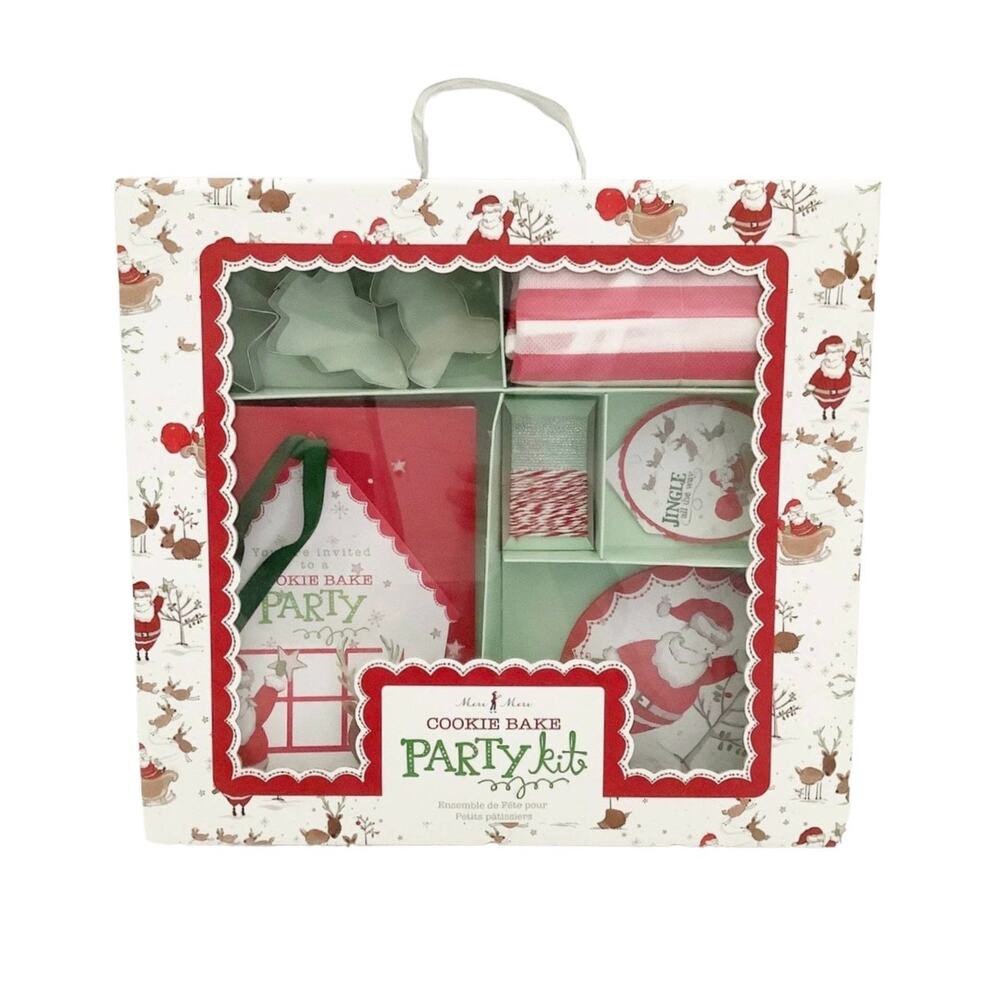 Meri Meri Christmas Cookie Bake Party Kit New